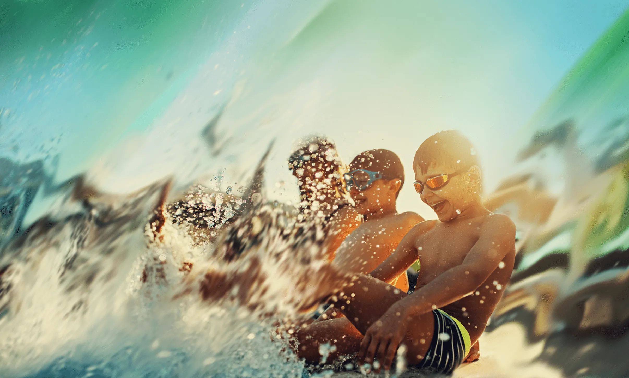 Wasserspaß für Kinder im Mirador Freibad